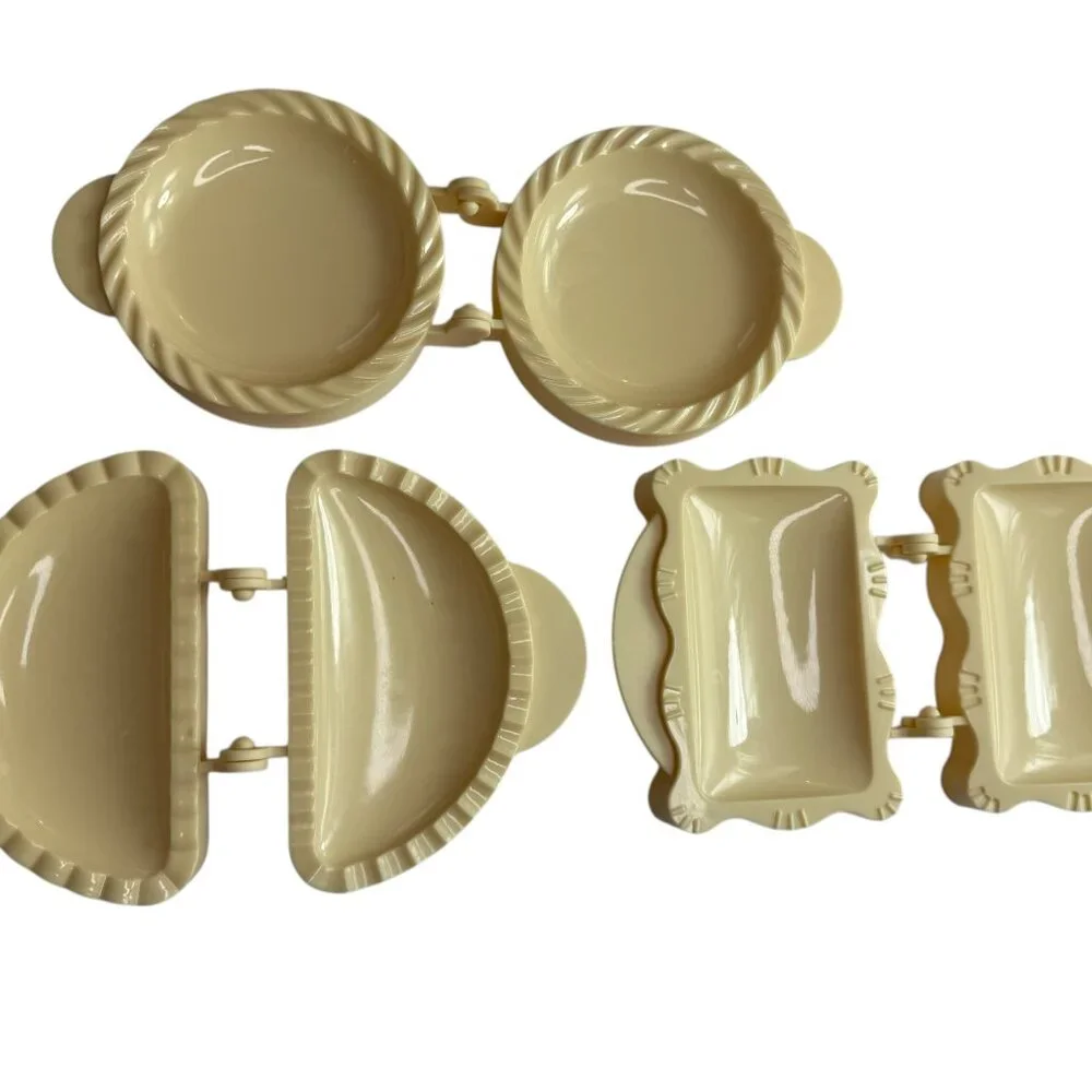 Williams Sonoma Classic Mini Pie Molds: Pocket, Round, and Rectangle.  Set of 3.